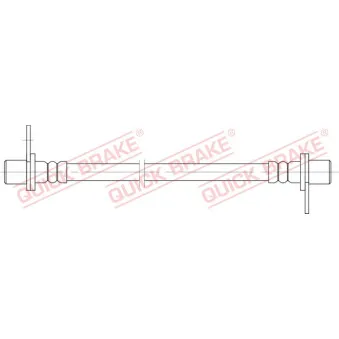 Flexible de frein QUICK BRAKE 25.087