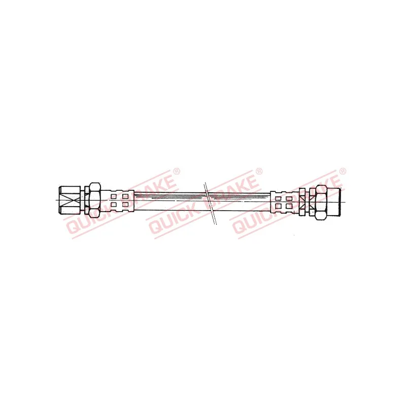 Flexible de frein QUICK BRAKE 26.001