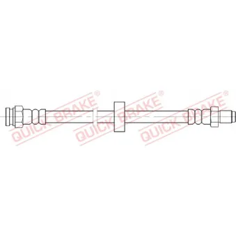 Flexible de frein QUICK BRAKE 32.125