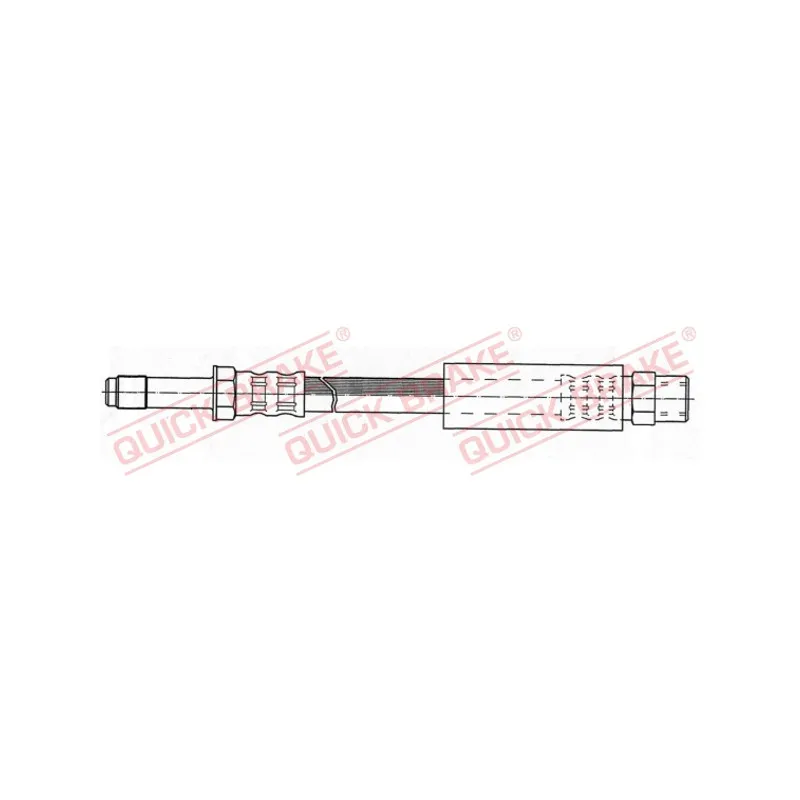 Flexible de frein QUICK BRAKE 32.327