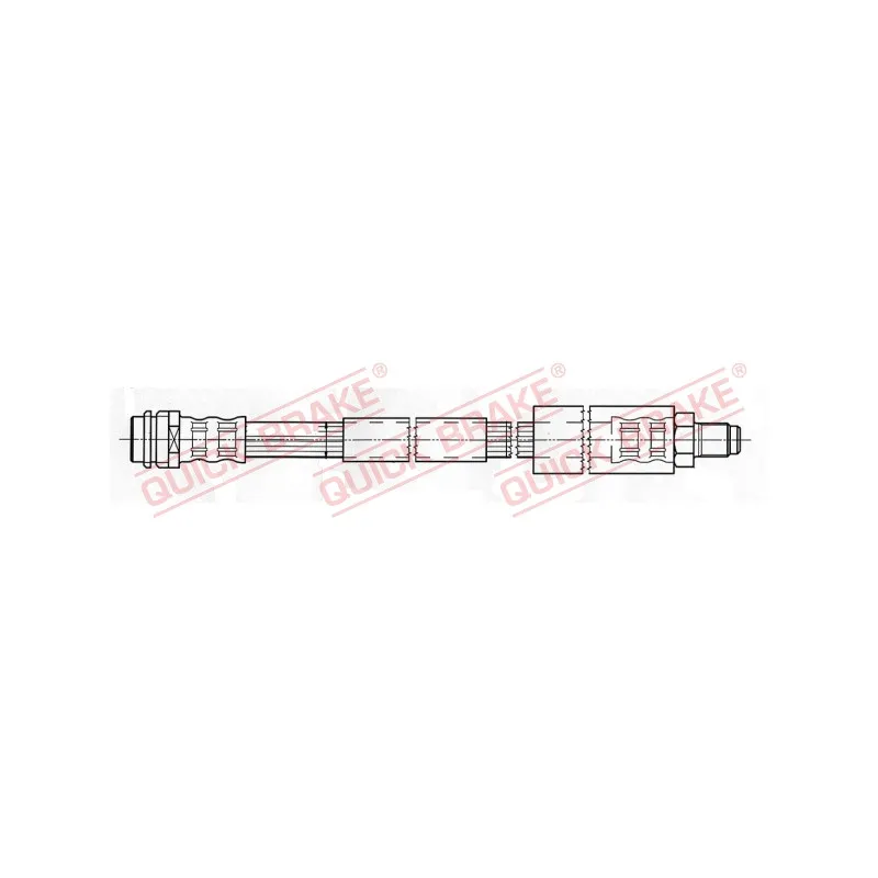 Flexible de frein QUICK BRAKE 32.407