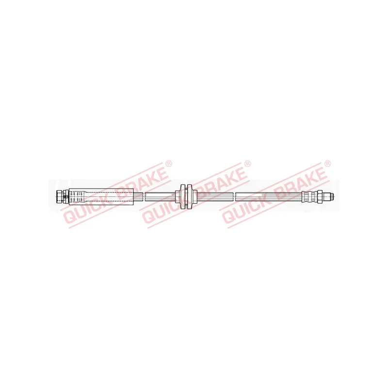 Flexible de frein QUICK BRAKE 32.412