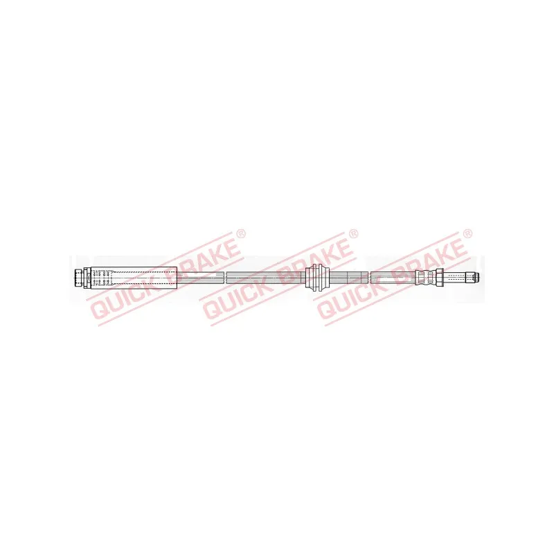 Flexible de frein QUICK BRAKE 32.413