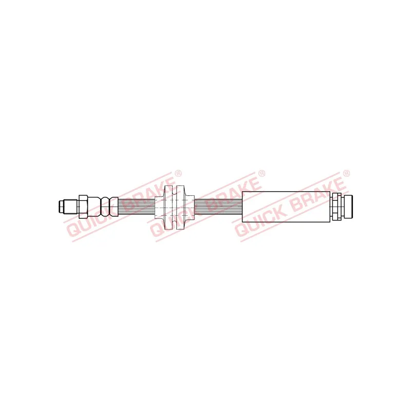 Flexible de frein QUICK BRAKE 32.416