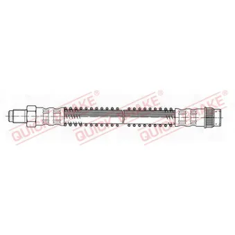 Flexible de frein QUICK BRAKE 32.506
