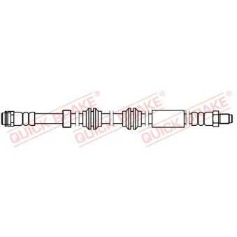 Flexible de frein QUICK BRAKE 32.705