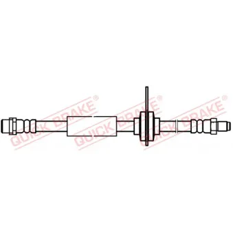 Flexible de frein QUICK BRAKE 32.710