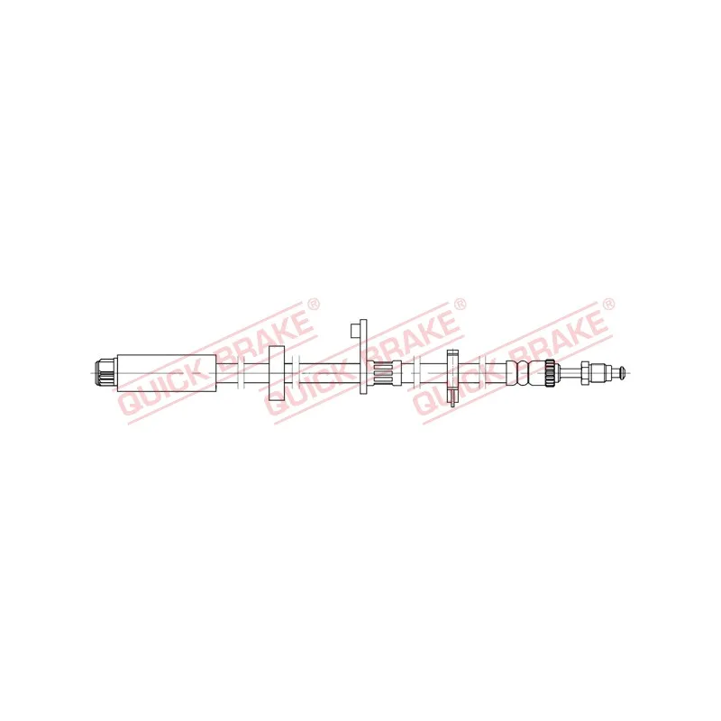 Flexible de frein QUICK BRAKE 32.824