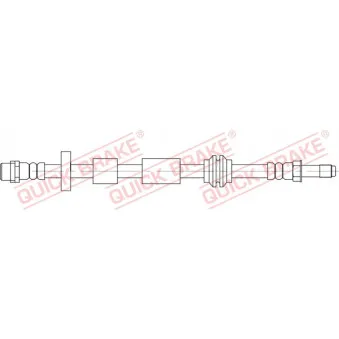 Flexible de frein QUICK BRAKE 32.836