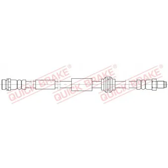 Flexible de frein QUICK BRAKE 32.837