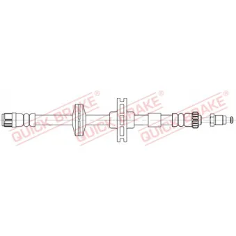 Flexible de frein QUICK BRAKE