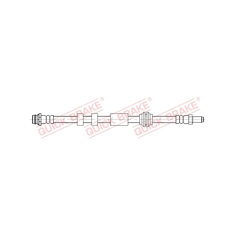 Flexible de frein QUICK BRAKE 32.845