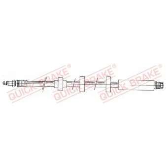 Flexible de frein QUICK BRAKE 32.909
