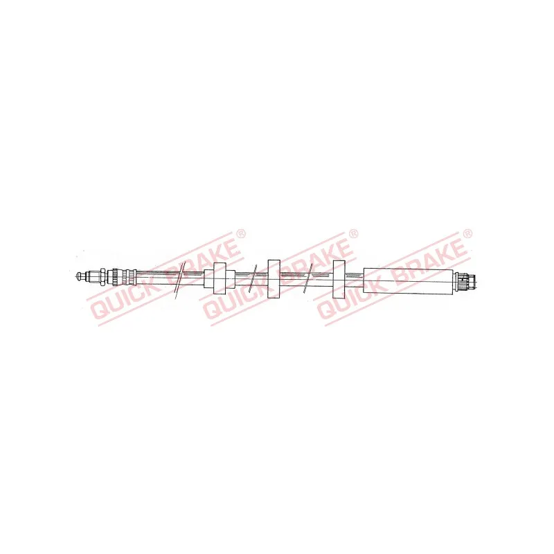Flexible de frein QUICK BRAKE 32.909