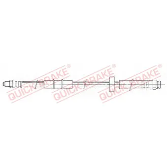 Flexible de frein QUICK BRAKE 32.917
