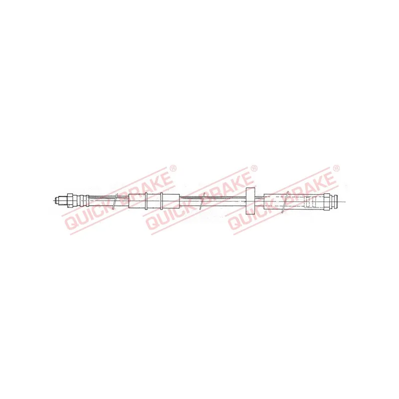 Flexible de frein QUICK BRAKE 32.917