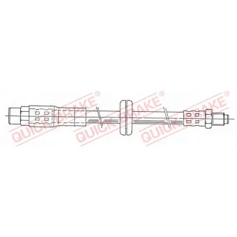 Flexible de frein QUICK BRAKE 32.928