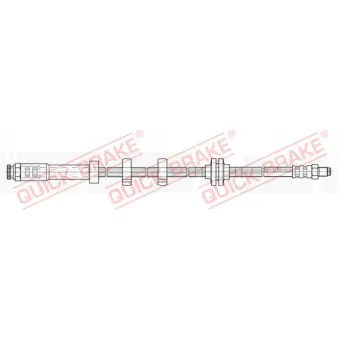 Flexible de frein QUICK BRAKE 32.957