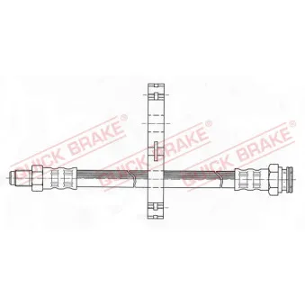 Flexible de frein QUICK BRAKE 32.964