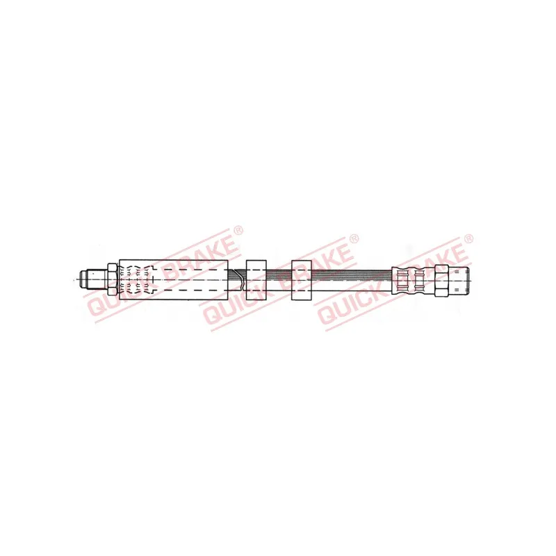 Flexible de frein QUICK BRAKE 32.972