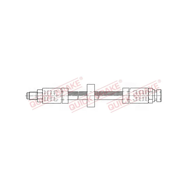 Flexible de frein QUICK BRAKE 32.989