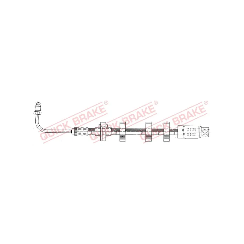 Flexible de frein QUICK BRAKE 32.995