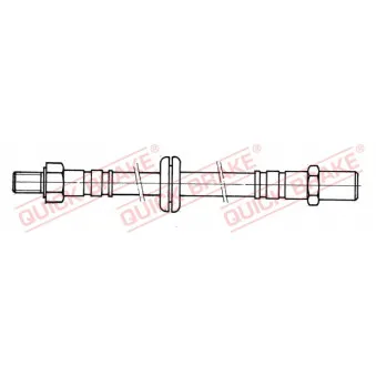 Flexible de frein QUICK BRAKE 33.101