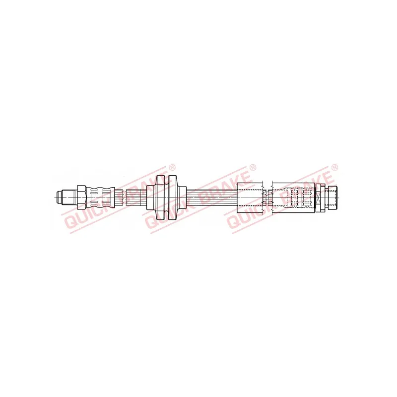 Flexible de frein QUICK BRAKE 35.902