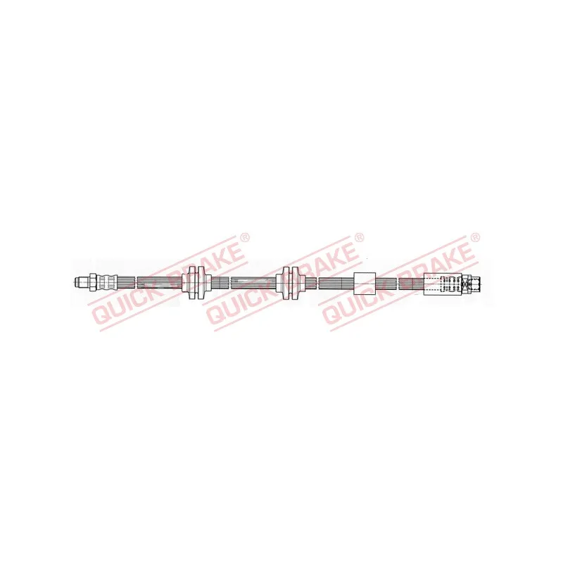 Flexible de frein QUICK BRAKE 35.909
