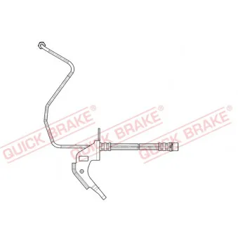 Flexible de frein QUICK BRAKE 35.913