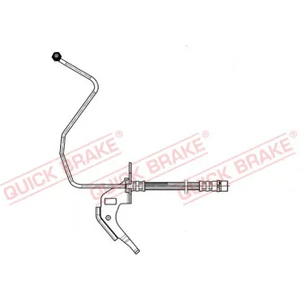 Flexible de frein QUICK BRAKE 35.914