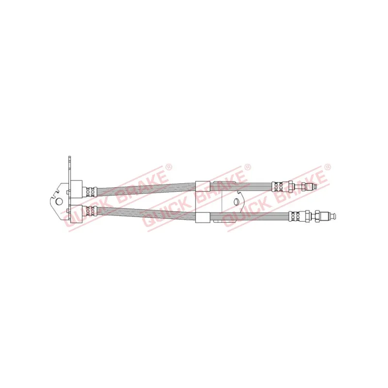 Flexible de frein QUICK BRAKE 36.701