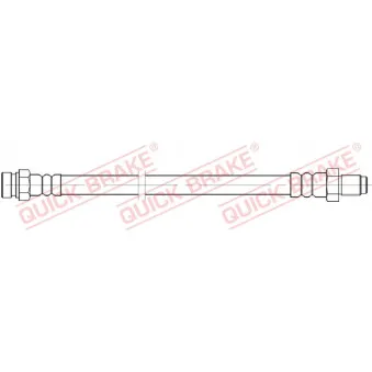 Flexible de frein QUICK BRAKE 37.048