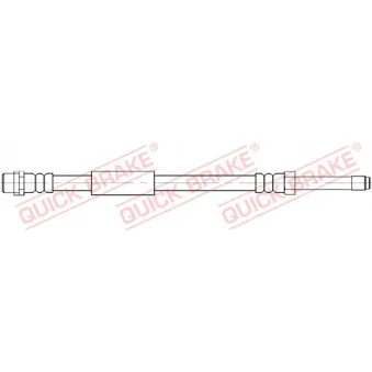 Flexible de frein QUICK BRAKE 37.050
