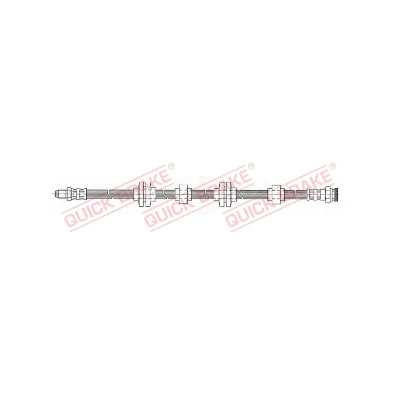 Flexible de frein QUICK BRAKE 37.902