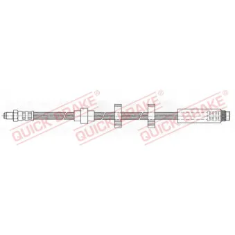 Flexible de frein QUICK BRAKE 37.905
