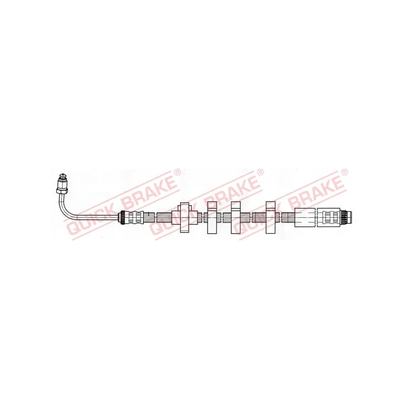 Flexible de frein QUICK BRAKE 37.923