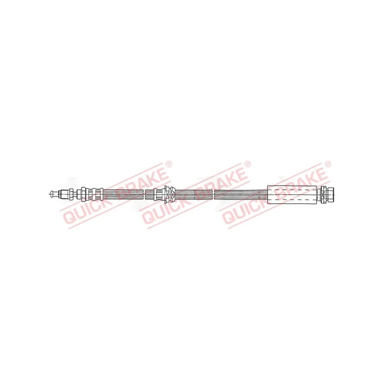 Flexible de frein QUICK BRAKE 37.924