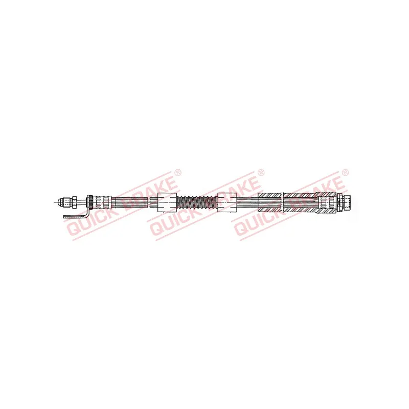 Flexible de frein QUICK BRAKE 37.928