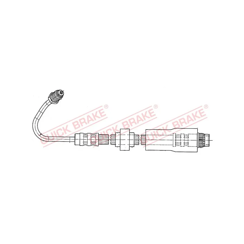 Flexible de frein QUICK BRAKE 37.930