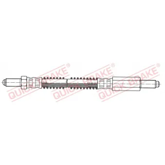 Flexible de frein QUICK BRAKE 42.507
