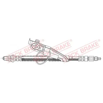 Flexible de frein QUICK BRAKE 42.916