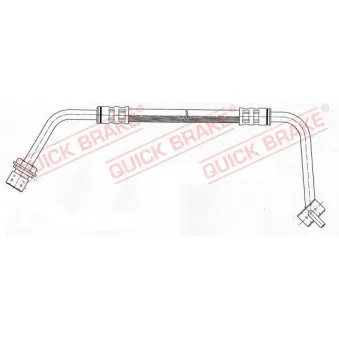 Flexible de frein QUICK BRAKE 50.017