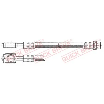 Flexible de frein QUICK BRAKE 50.041