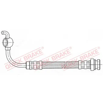 Flexible de frein QUICK BRAKE 50.047