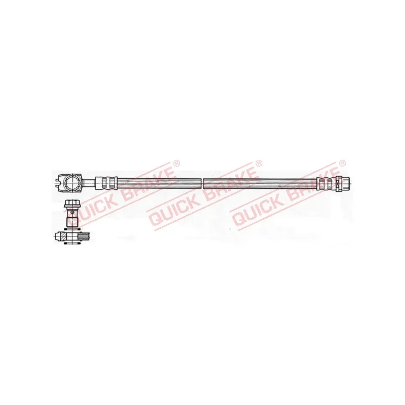 Flexible de frein QUICK BRAKE 50.048X