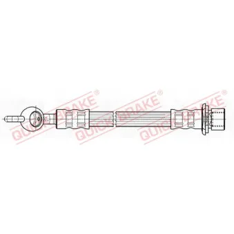 Flexible de frein QUICK BRAKE 50.055