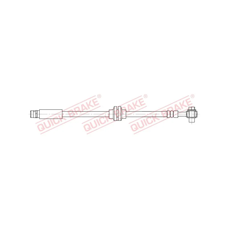 Flexible de frein QUICK BRAKE 50.114X
