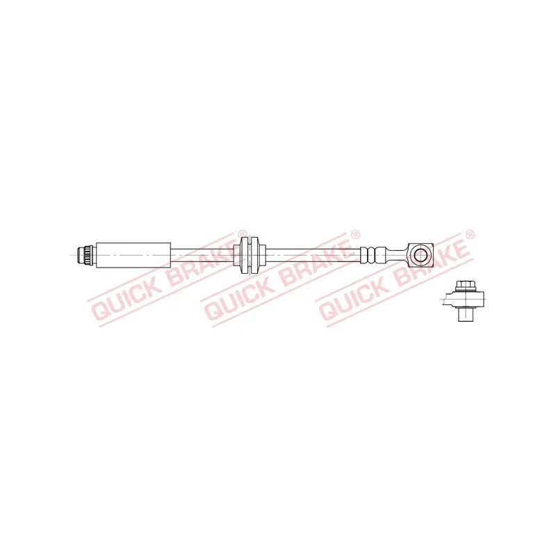 Flexible de frein QUICK BRAKE 50.201X