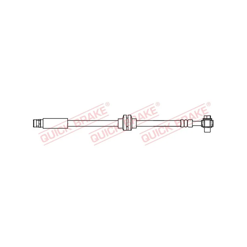 Flexible de frein QUICK BRAKE 50.204X
